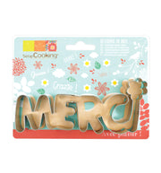 Emporte-pièce inox Merci | Scrapcooking - Vue 1