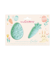 2 découpoirs éjecteurs Pâques | Scrapcooking