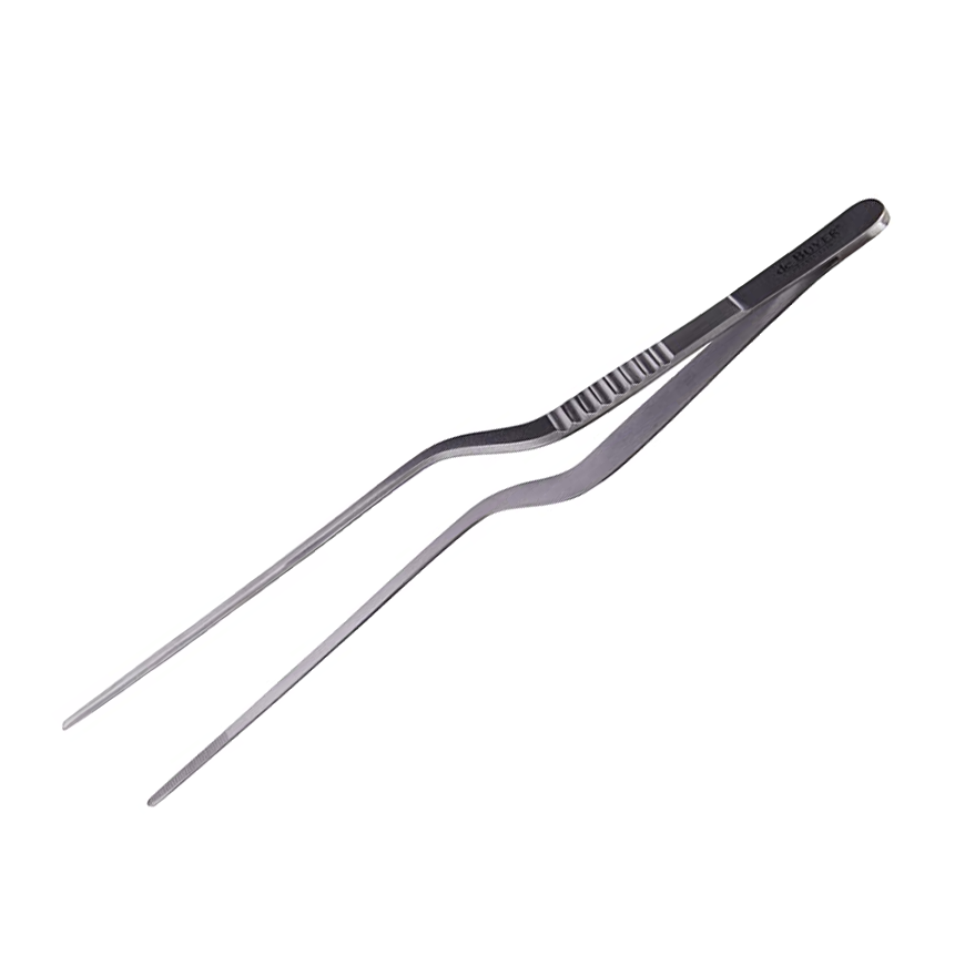Pince grand coude inox de présentation 20cm | De Buyer - vue 1
