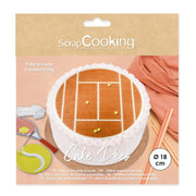 Disque azyme terrain de tennis Ø 18 cm | Scrapcooking