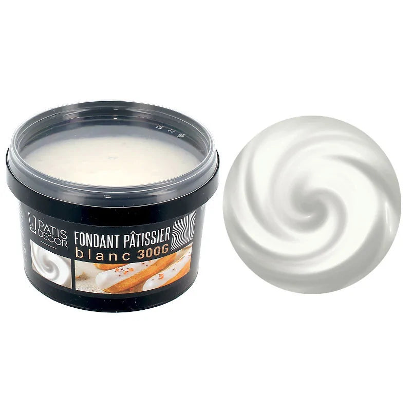 Fondant blanc pâtissier pour glaçage 1 kg | PATISDECOR