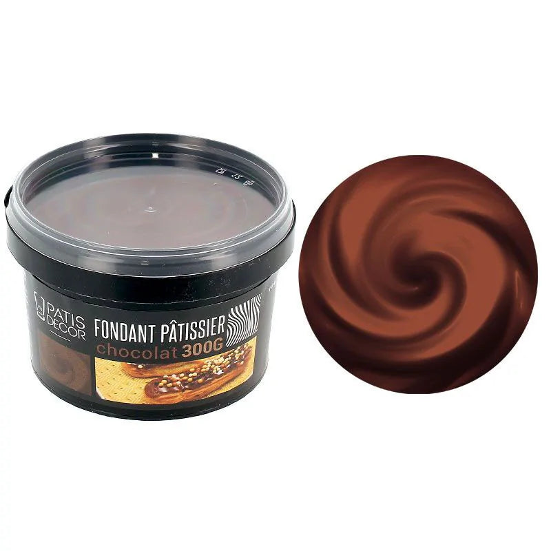Fondant pâtissier au chocolat pour glaçage 1 kg | PATISDECOR
