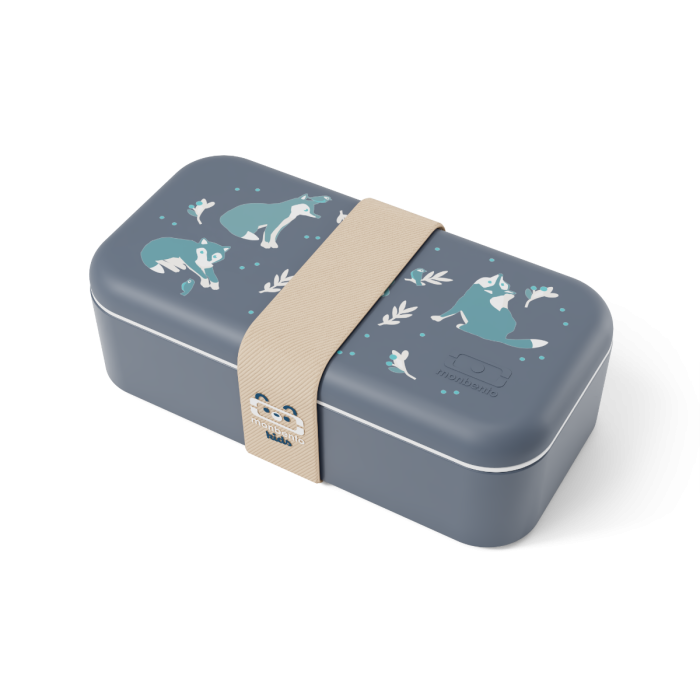 Lunch box enfants Bleu Wolf | Monbento