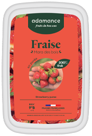Purée de fraise 1kg | Adamance