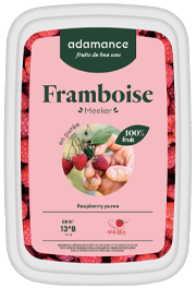 Purée de framboise 1kg | Adamance