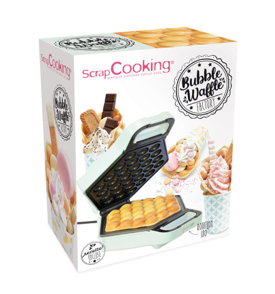 Gaufrier Bubble Waffles Factory | Scrapcooking - Vue 1