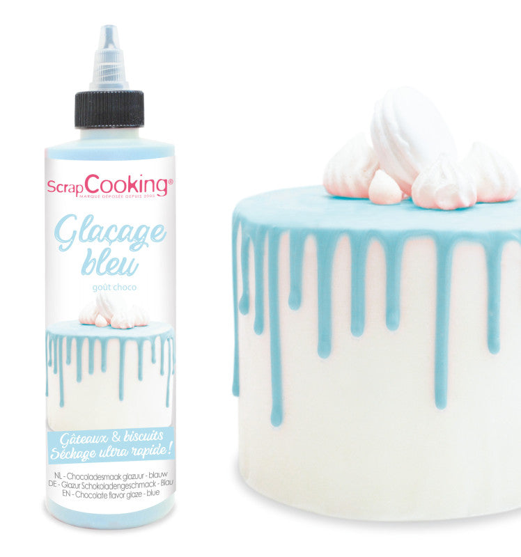 Glaçage bleu prêt à l'emploi | Scrapcooking - Vue 6