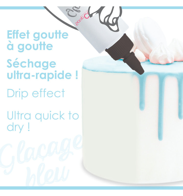 Glaçage bleu prêt à l'emploi | Scrapcooking - Vue 5