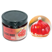 Glaçage miroir rouge 300g | Patisdecor