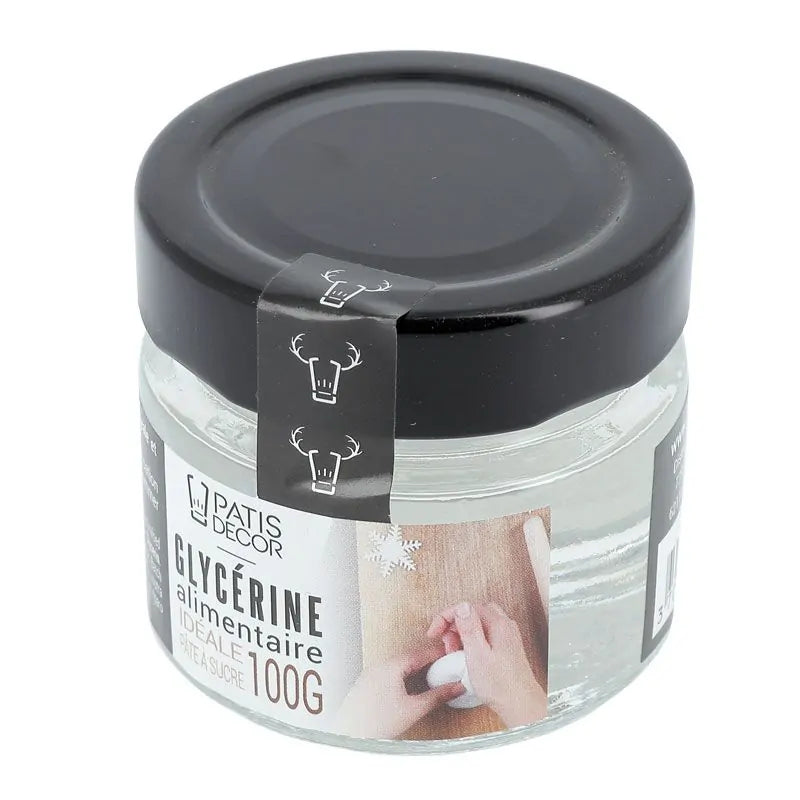 Glycérine végétale alimentaire liquide 100 ml | PATISDECOR