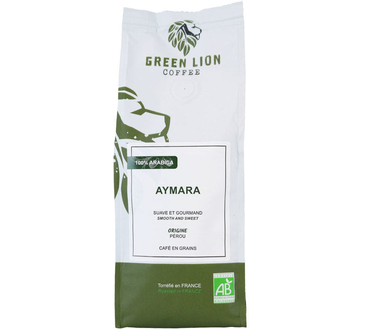 Café en grains Aymara Pérou 1kg | Green Lion