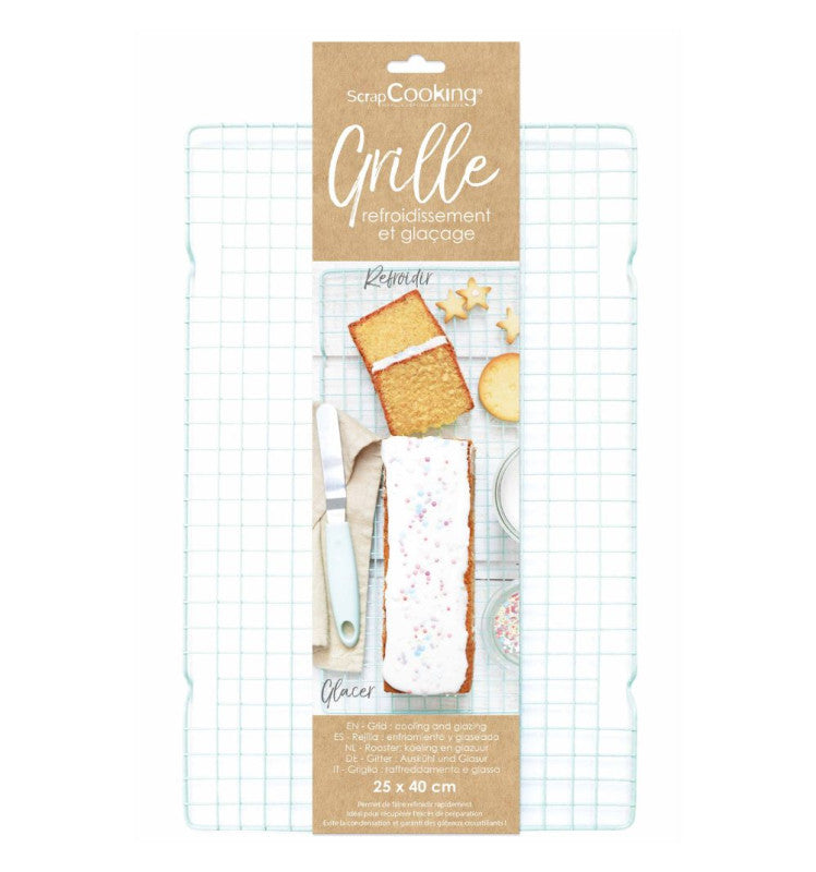 Grille de pâtisserie 25x40 cm | Scrapcooking