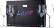 4 Verres à vin Lava 45cl | Cheer Moda