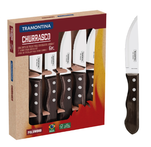Coffret 6 couteaux à steak Jumbo | Tramontina