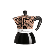 Cafetière Moka Induction 4 tasses D&G Léopard | Bialetti