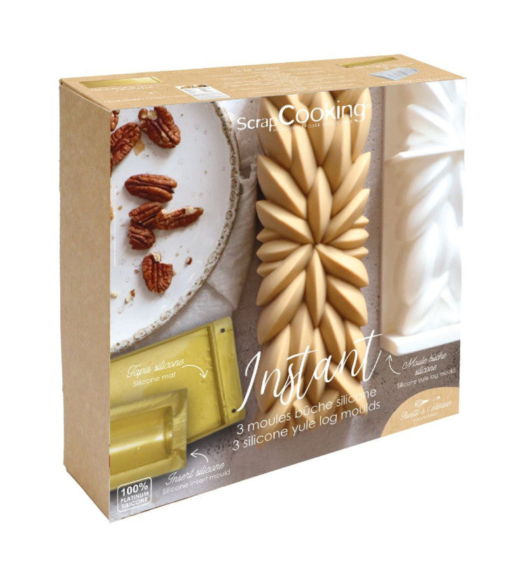 Coffret bûche de Noël | Scrapcooking