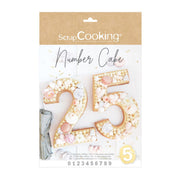 Kit de gabarits chiffres pour Number Cake | ScrapCooking