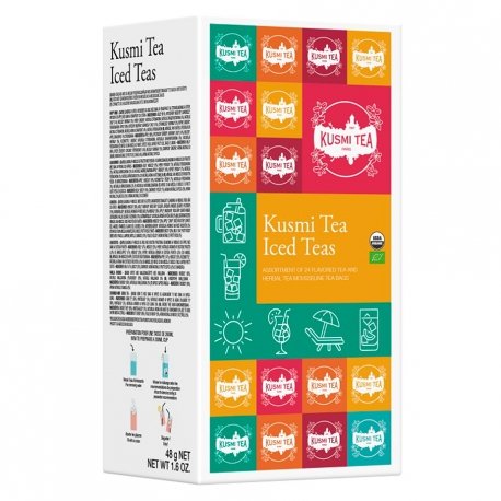 Thés glacés bio 24 sachets | Kusmi Tea