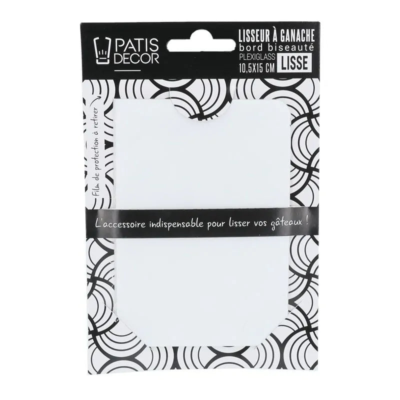 Lisseur à ganache en inox 15 cm | PATISDECOR