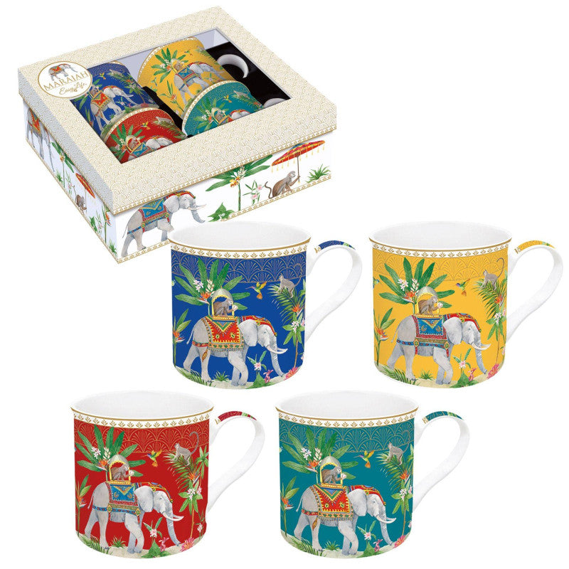 Coffret de 4 mugs empilables 27,5cl | Easy Life