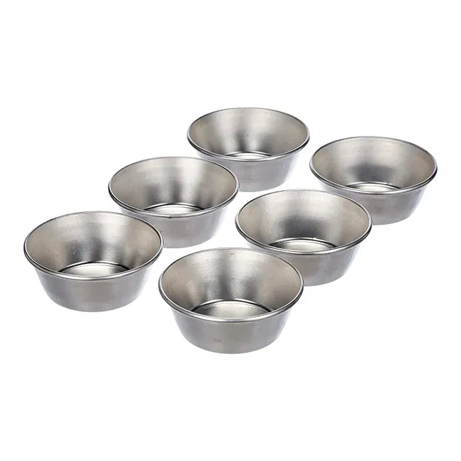 6 Moules à Pasteis de Nata 5cm | Artame