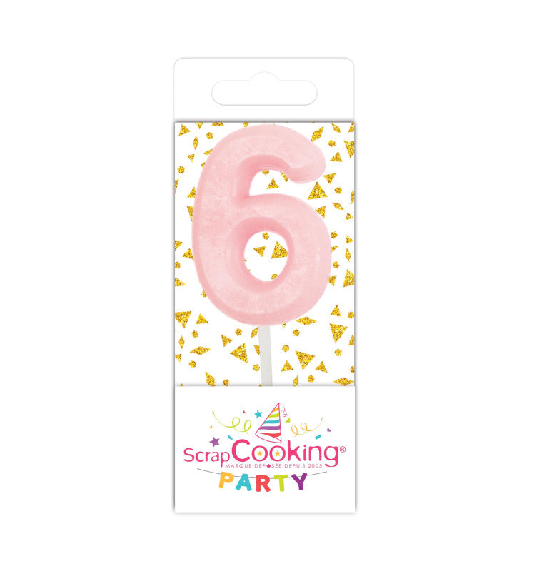 Mini birthday candle | SCRAPCOOKING