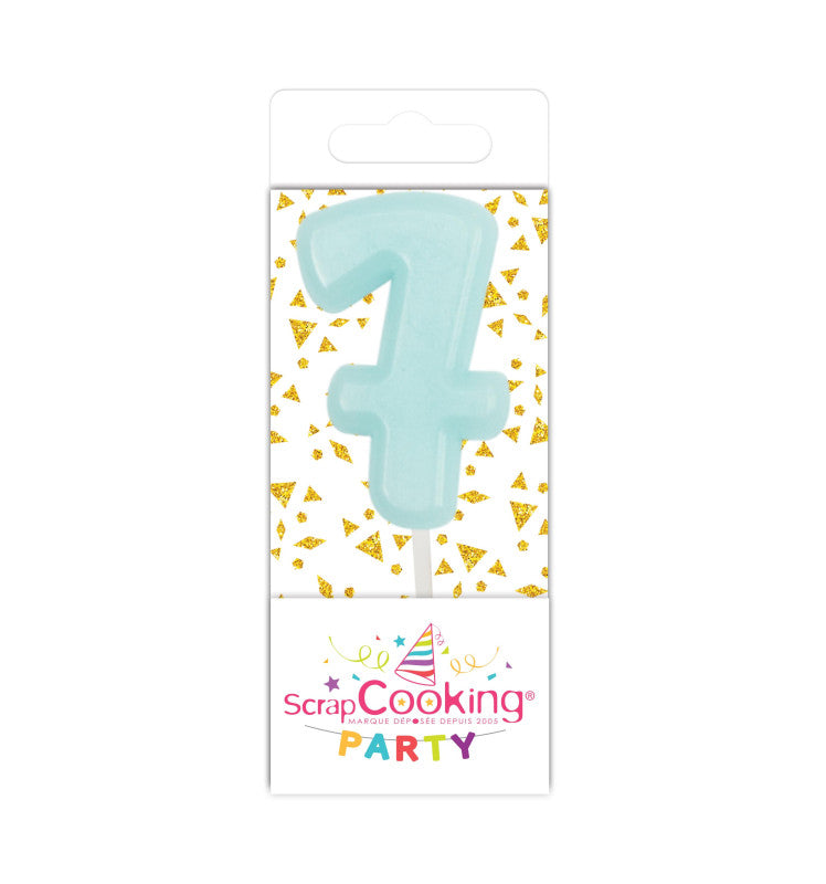 Mini birthday candle | SCRAPCOOKING