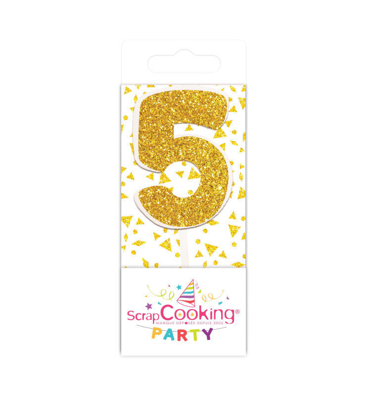 Mini birthday candle | SCRAPCOOKING
