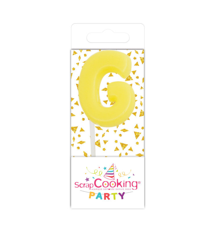 Mini birthday candle | SCRAPCOOKING