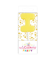 Mini bougie d'anniversaire lettre | Scrapcooking