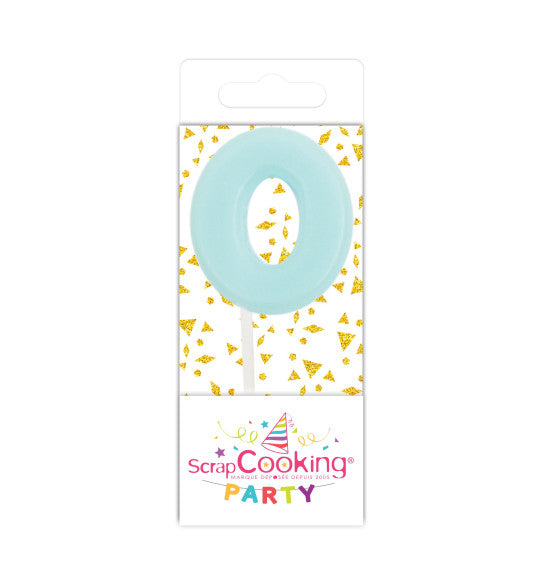Mini bougie lettre O Scrapcooking