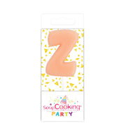 Letter Z Candle for Cake | Scrapcooking