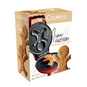 Gaufrier Mini Waffle Gingerbreadman | Scrapcooking