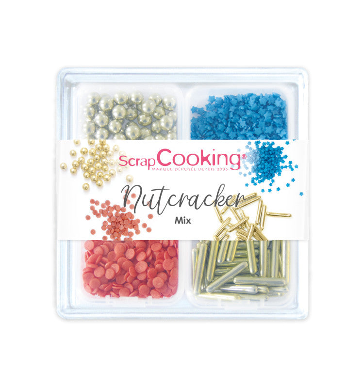 Décors sucrés Nutcracker Mix 45g | Scrapcooking