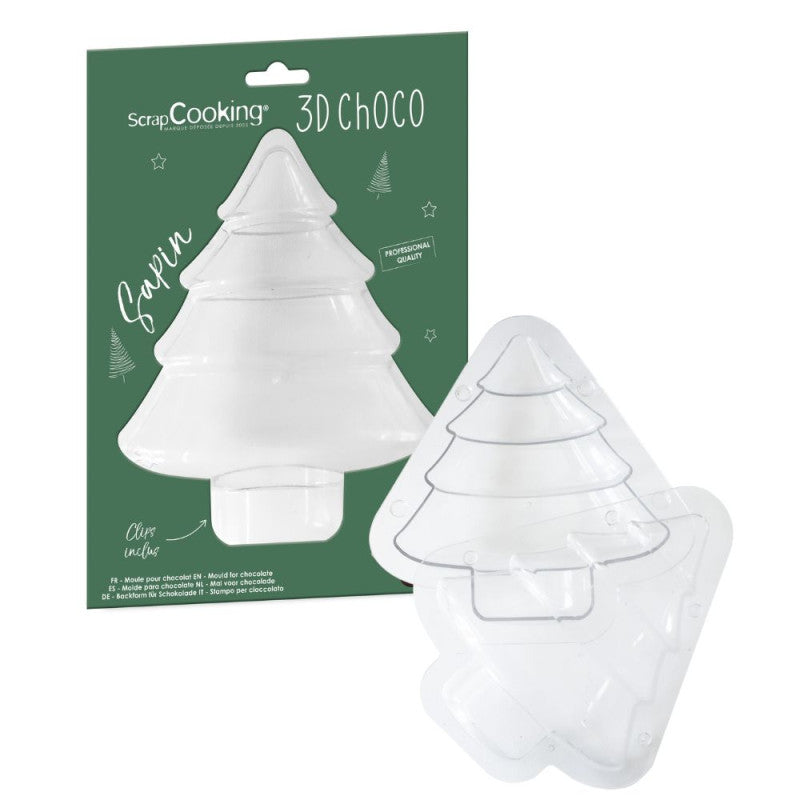 Moule 3D sapin de Noël | Scrapcooking