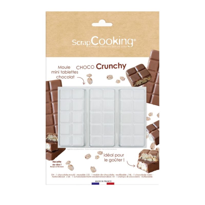 Moule semi-rigide Choco Crunchy | Scrapcooking