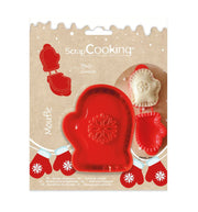 Moule chausson moufle de Noël | Scrapcooking