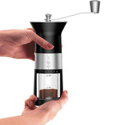 Moulin à café manuel Inox Noir Mat | Bialetti