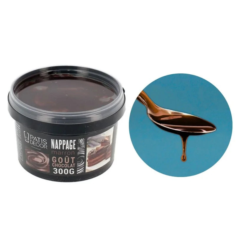 Nappage miroir chocolat 300g | Patisdecor