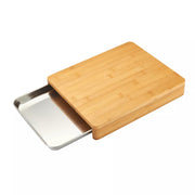 Planche à découper bambou tiroir inox | Guillouard