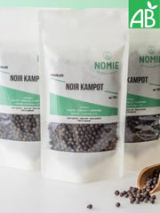 Poivre noir de Kampot bio 75g | Nomie