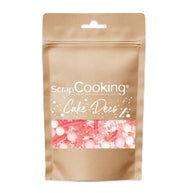 Décors sucrés Mix Rods rose pour gâteau | Scrapcooking
