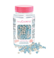 Décors sucrés perles blanc/bleu | Scrapcooking