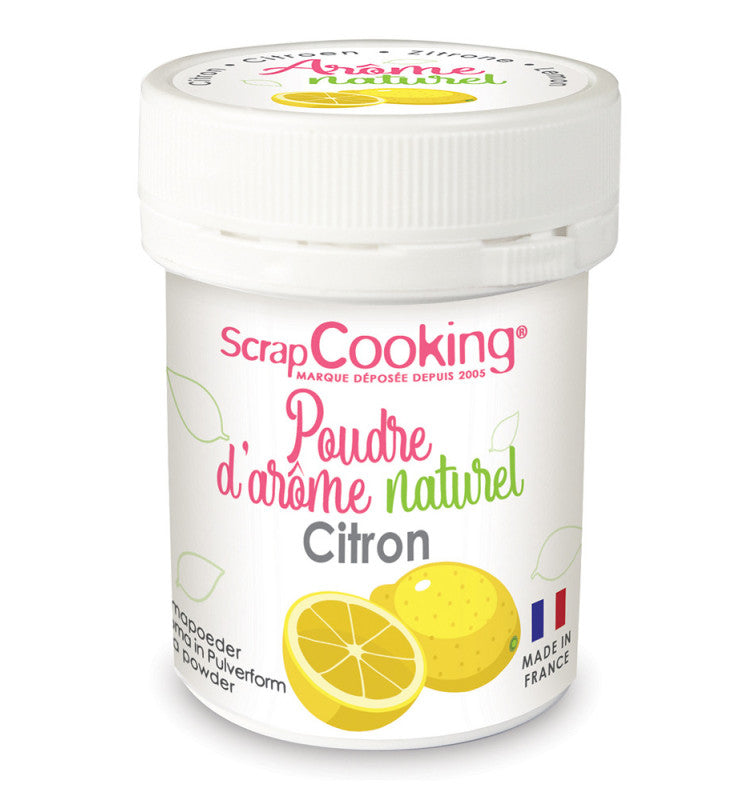 Arôme alimentaire naturel citron 15g | Scrapcooking