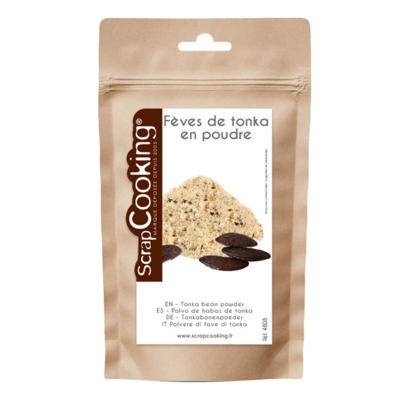 Fève tonka en poudre 15g | Scrapcooking