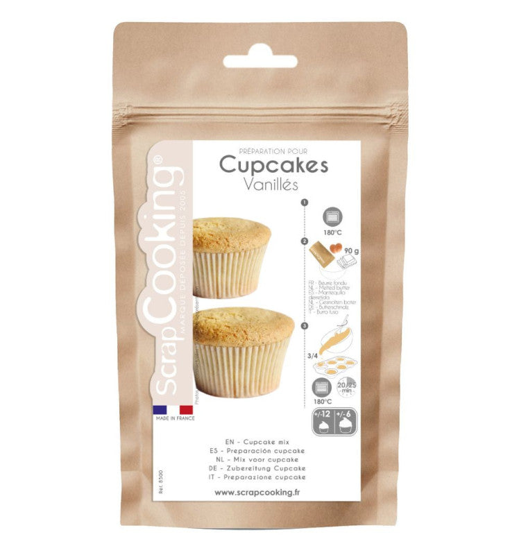 Préparation pour cupcakes moelleux 255 g | Scrapcooking