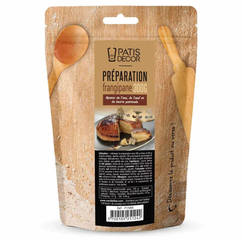 Préparation frangipane 300g | Patisdecor