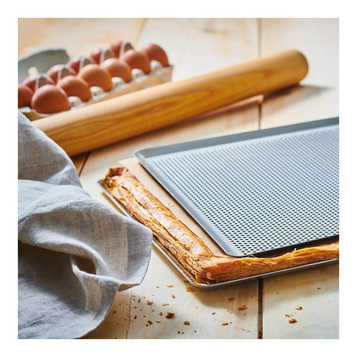 Rouleau à pâtisserie en hêtre 50 cm | De Buyer