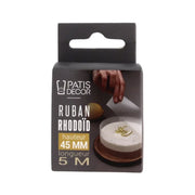 Ruban rhodoïd H 5m | Patisdecor