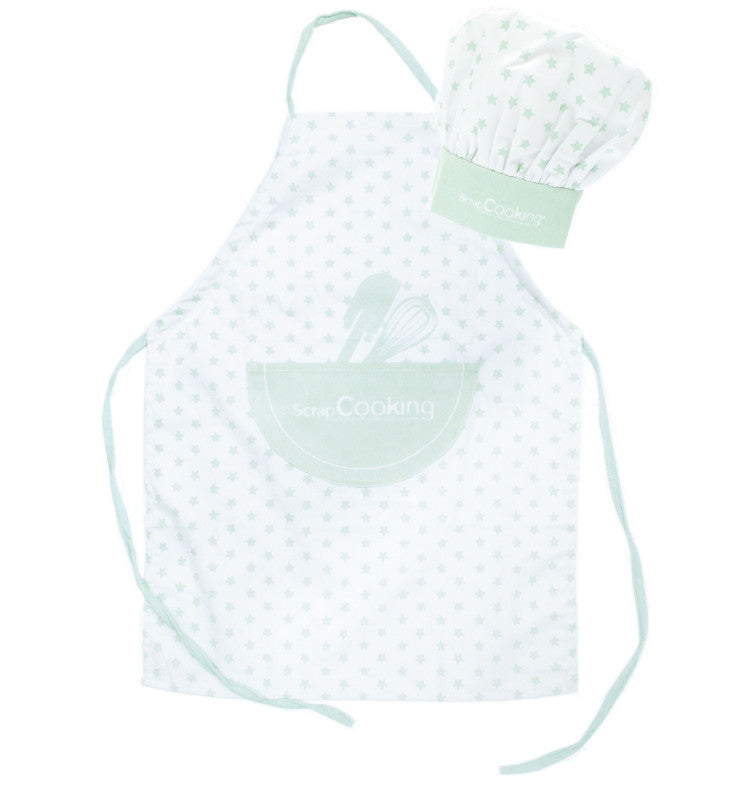 Set tablier et toque enfant | Scrapcooking - Vue 2